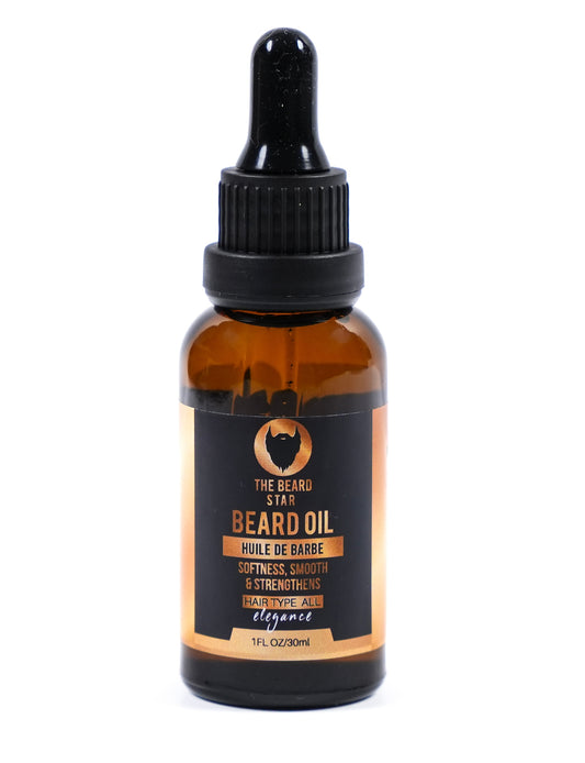 Natural Beard Oil for Men with Jojoba and Argan Oil
