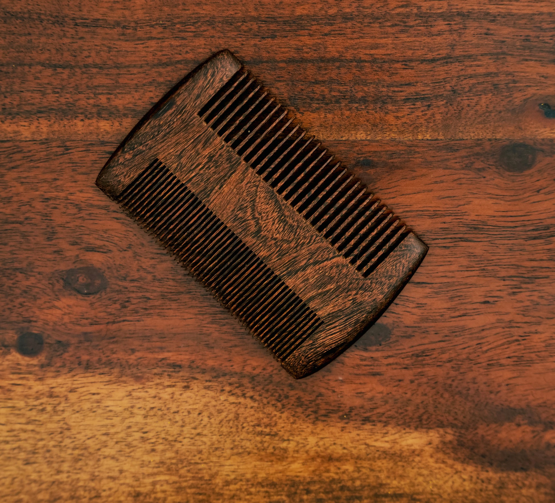 Wooden Beard Comb for Sensitive Skin